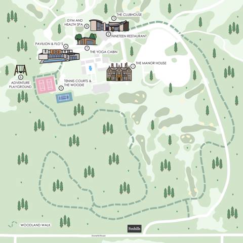 Woodland Walk Map