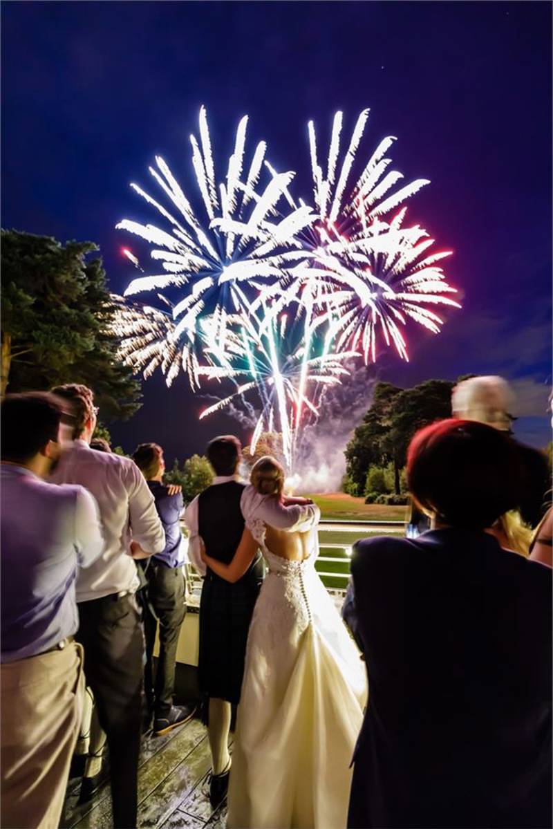 Wedding fireworks