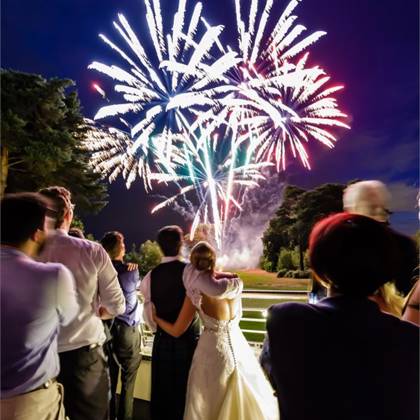 Wedding fireworks