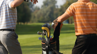 Men Playing Golf