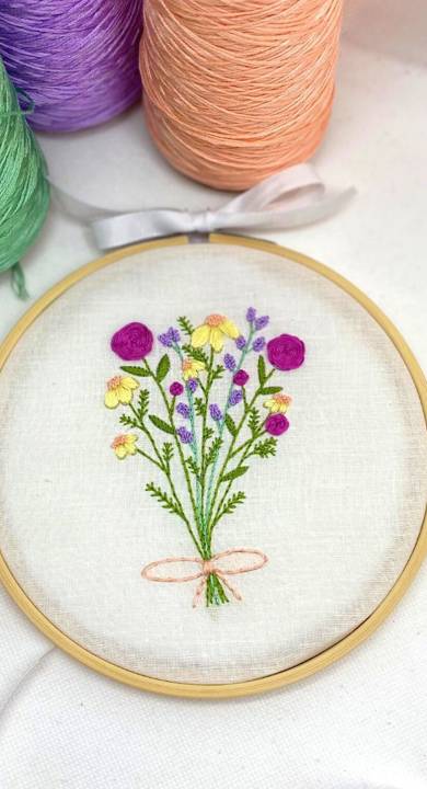 Embroidery Flowers