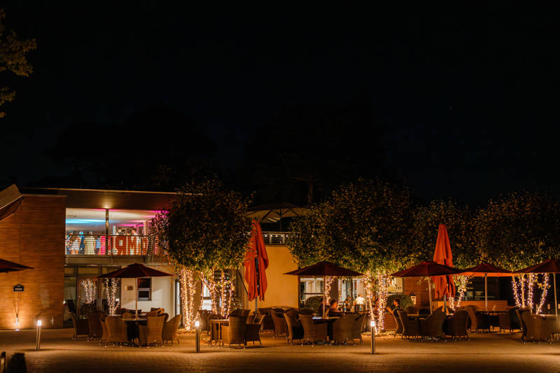 Clubhouse exterior