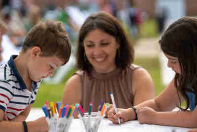 Children colouring