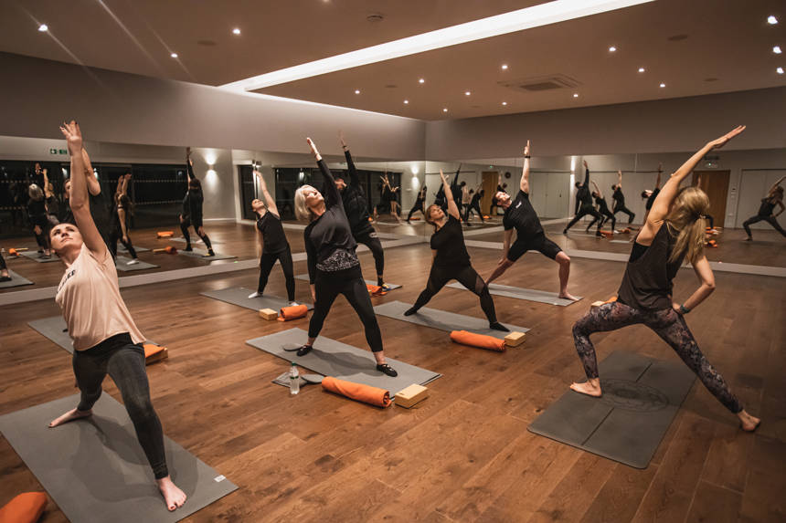 Women Doing Yoga