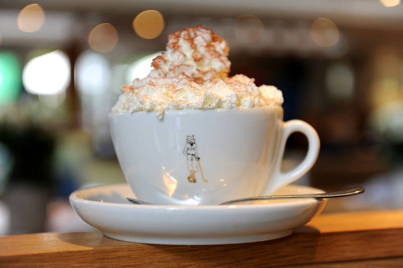 Foxhills Coffee In Logo Cup