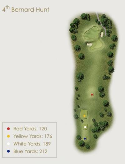 Bernard Hunt Hole 4