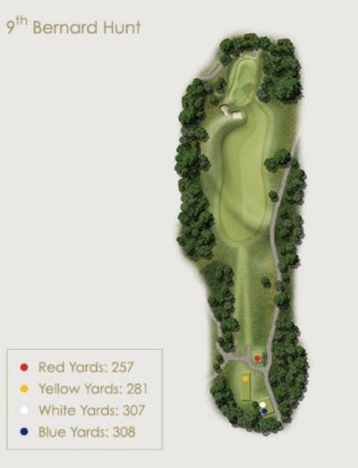 Bernard Hunt Hole 9