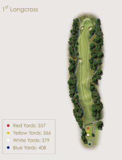 Longcross Hole 1