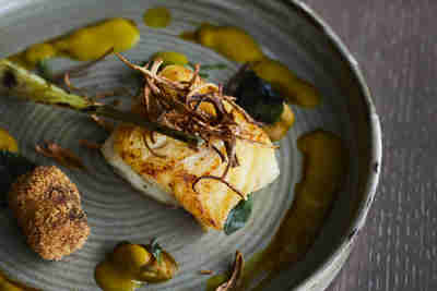 Dish of food