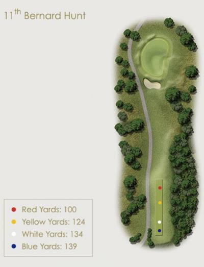 Bernard Hunt Hole 11