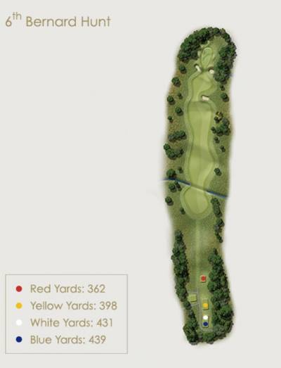 Bernard Hunt Hole 6