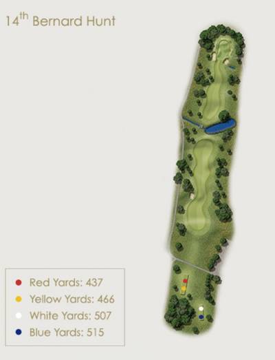 Bernard Hunt Hole 14