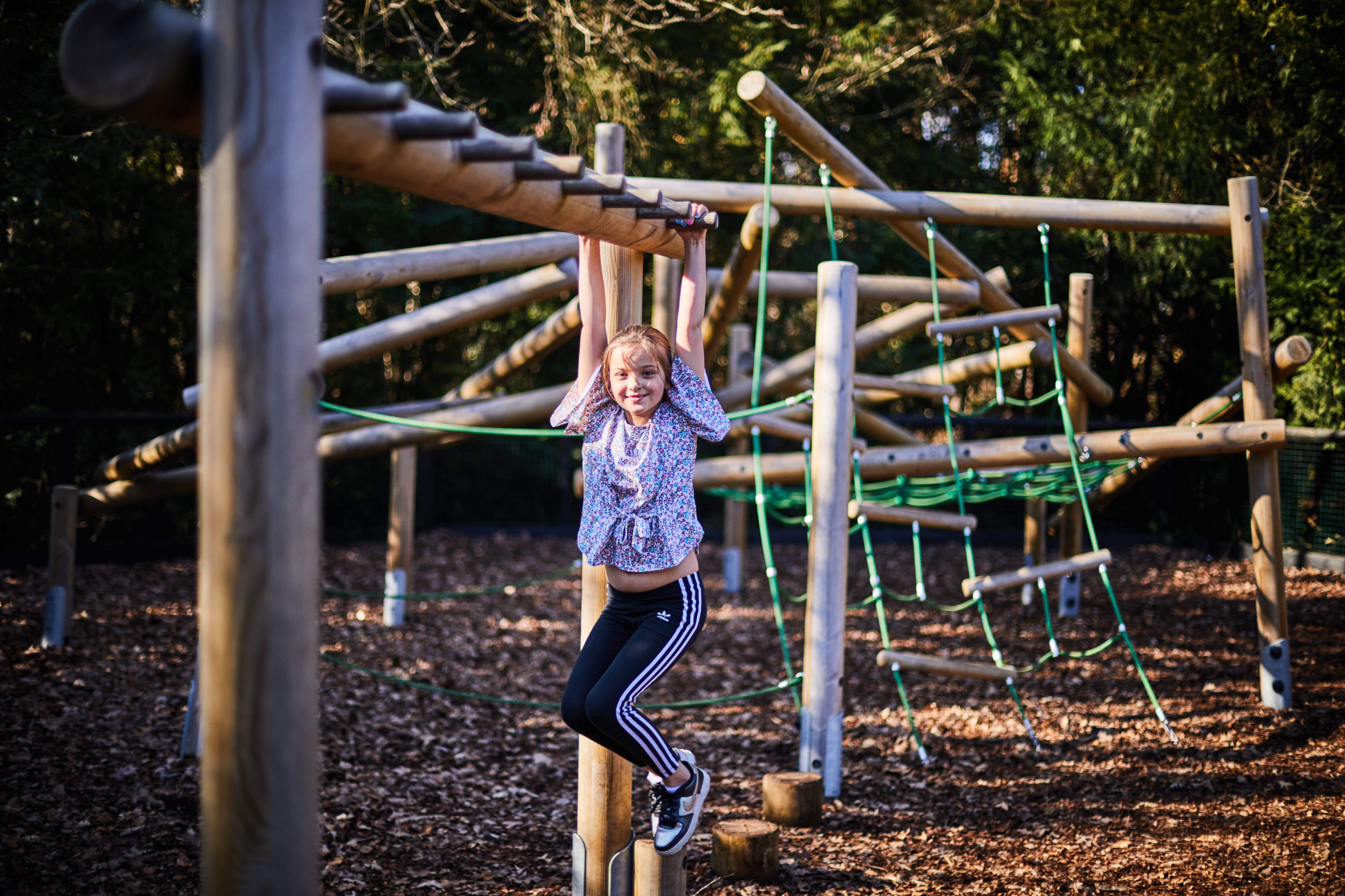 Girl on playground
