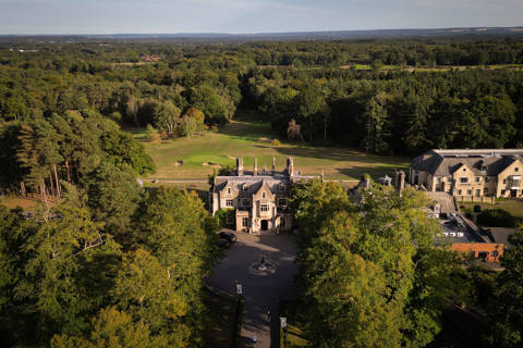 Manor Drone Shot