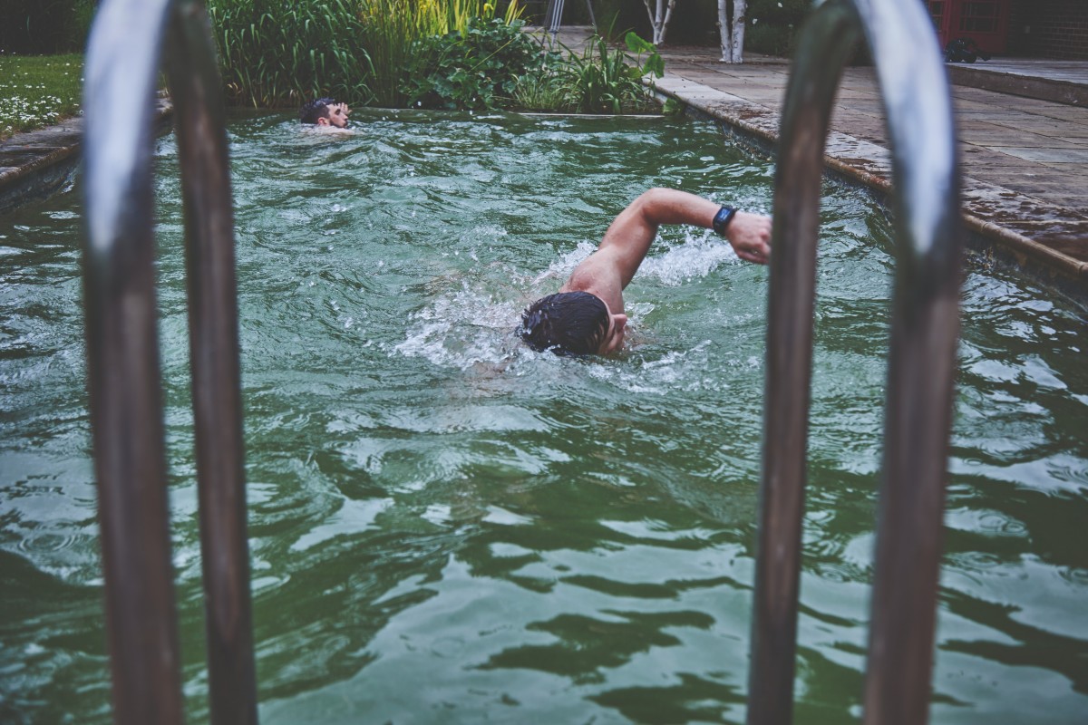 Man swimming