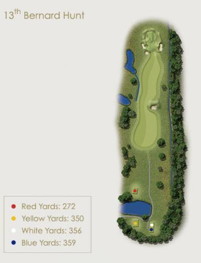 Bernard Hunt Hole 13