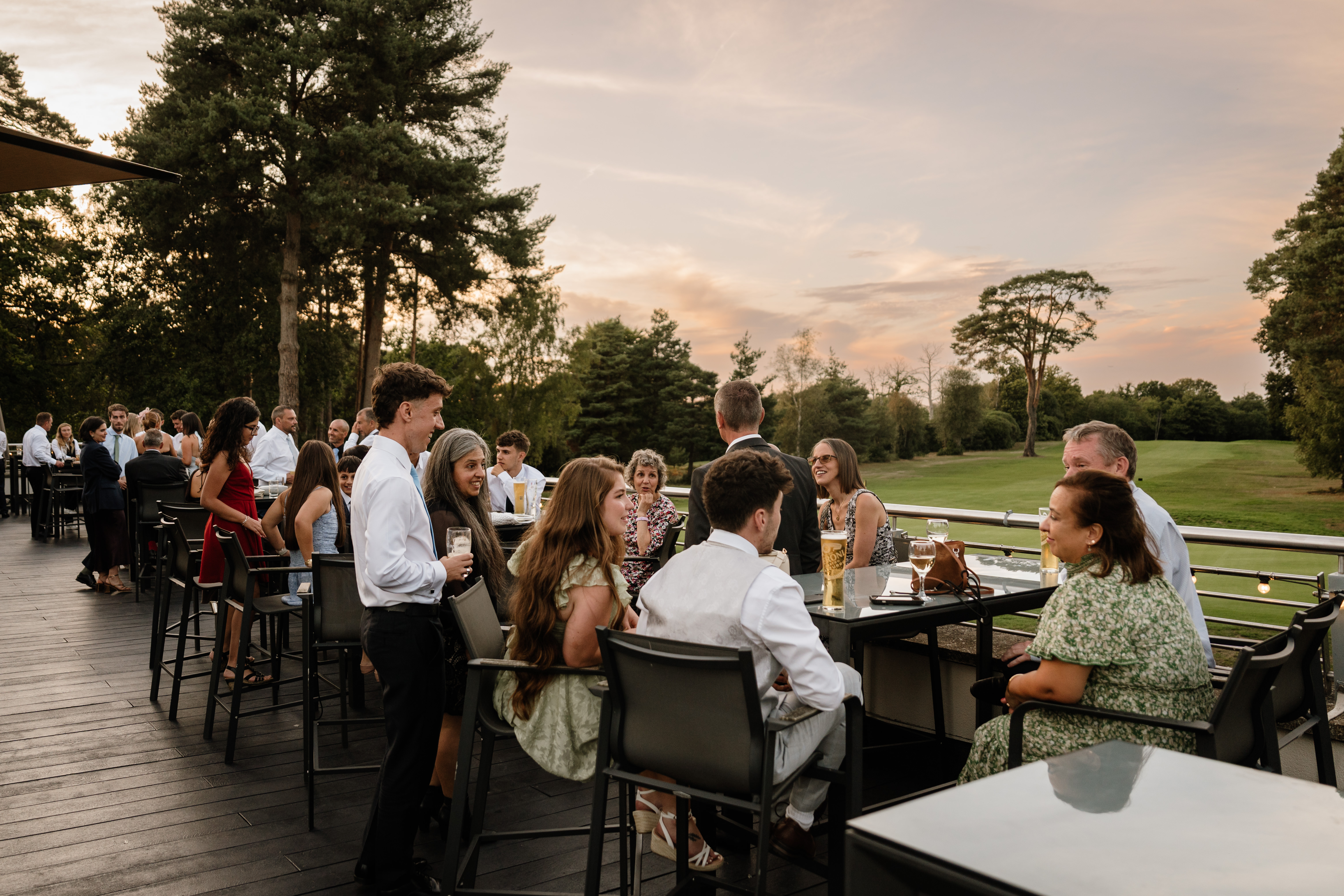 Clubhouse terrace