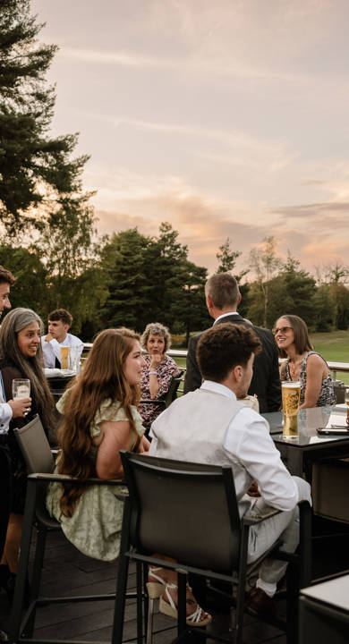 Clubhouse terrace