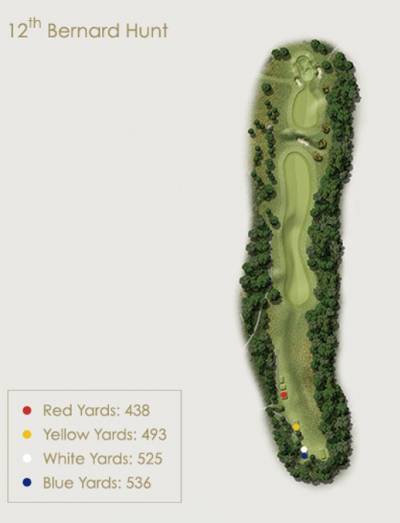 Bernard Hunt Hole 12